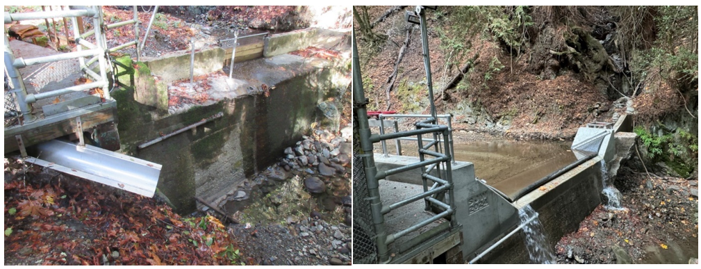 Beardsley Intake before and after images