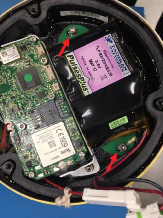 acoustic leak detection equipment close up shot