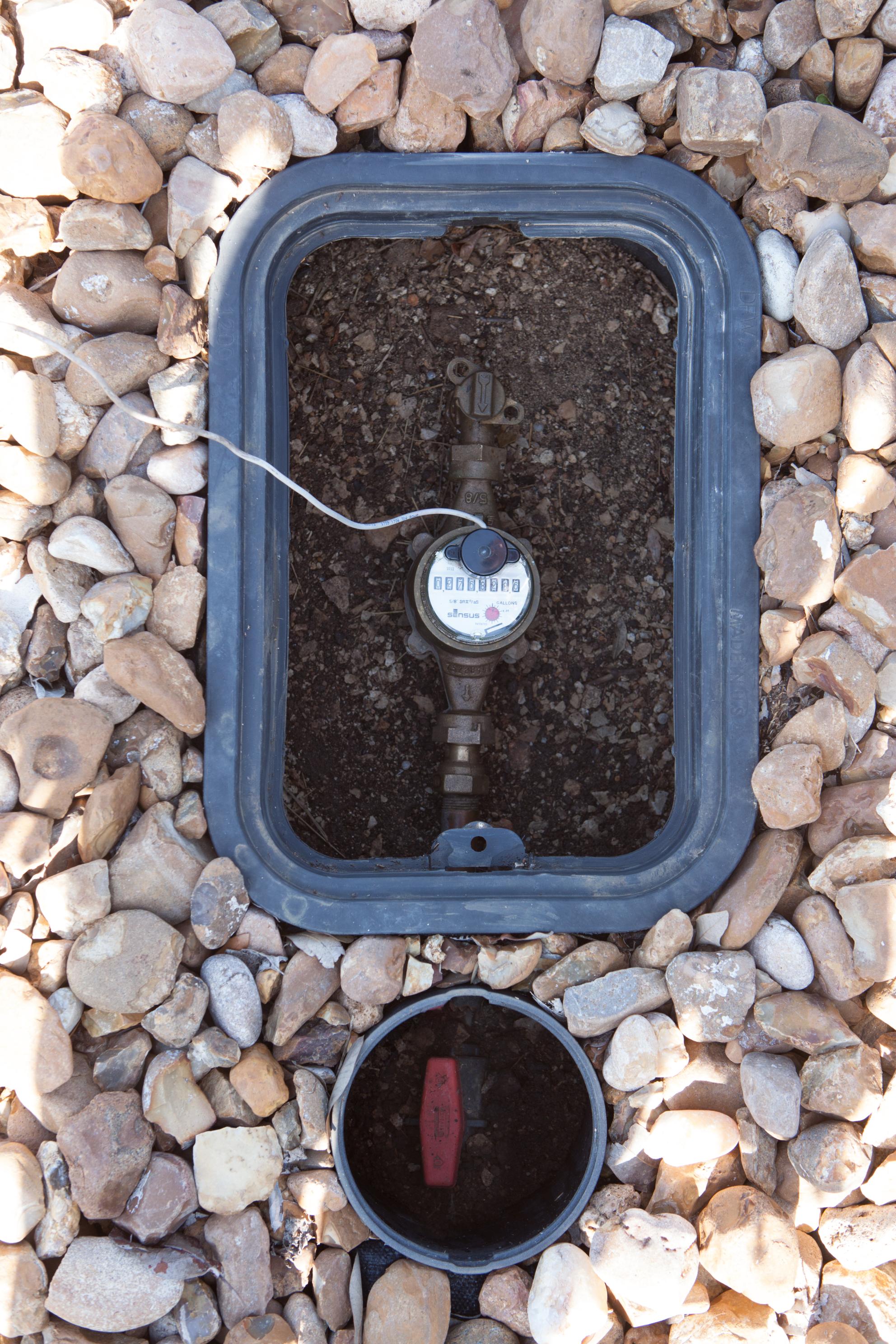 a water meter
