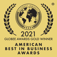 Globee 2021 award logo Globee 2021 award logo