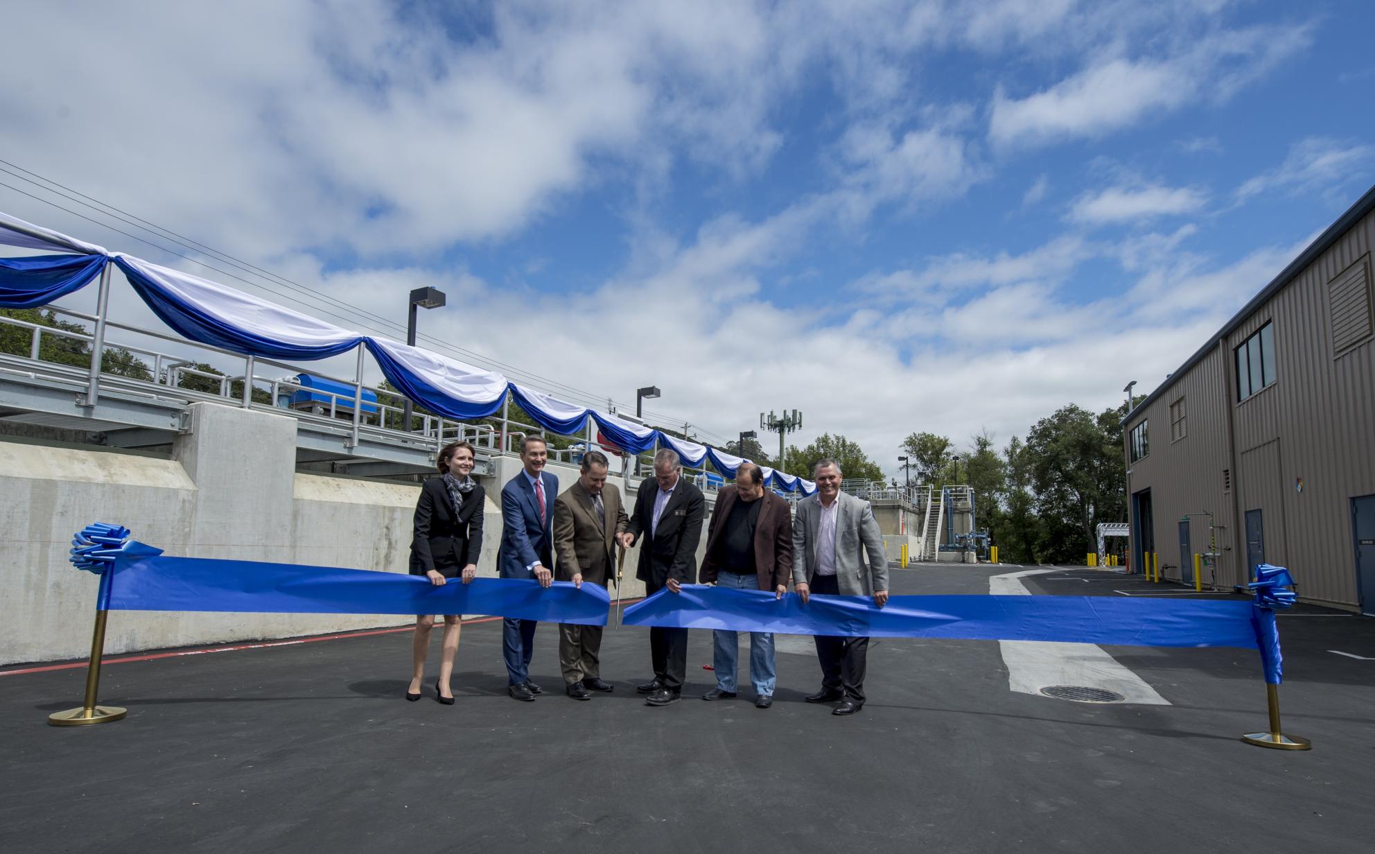 Montevina Water Treatment Plant Ribbon Cutting