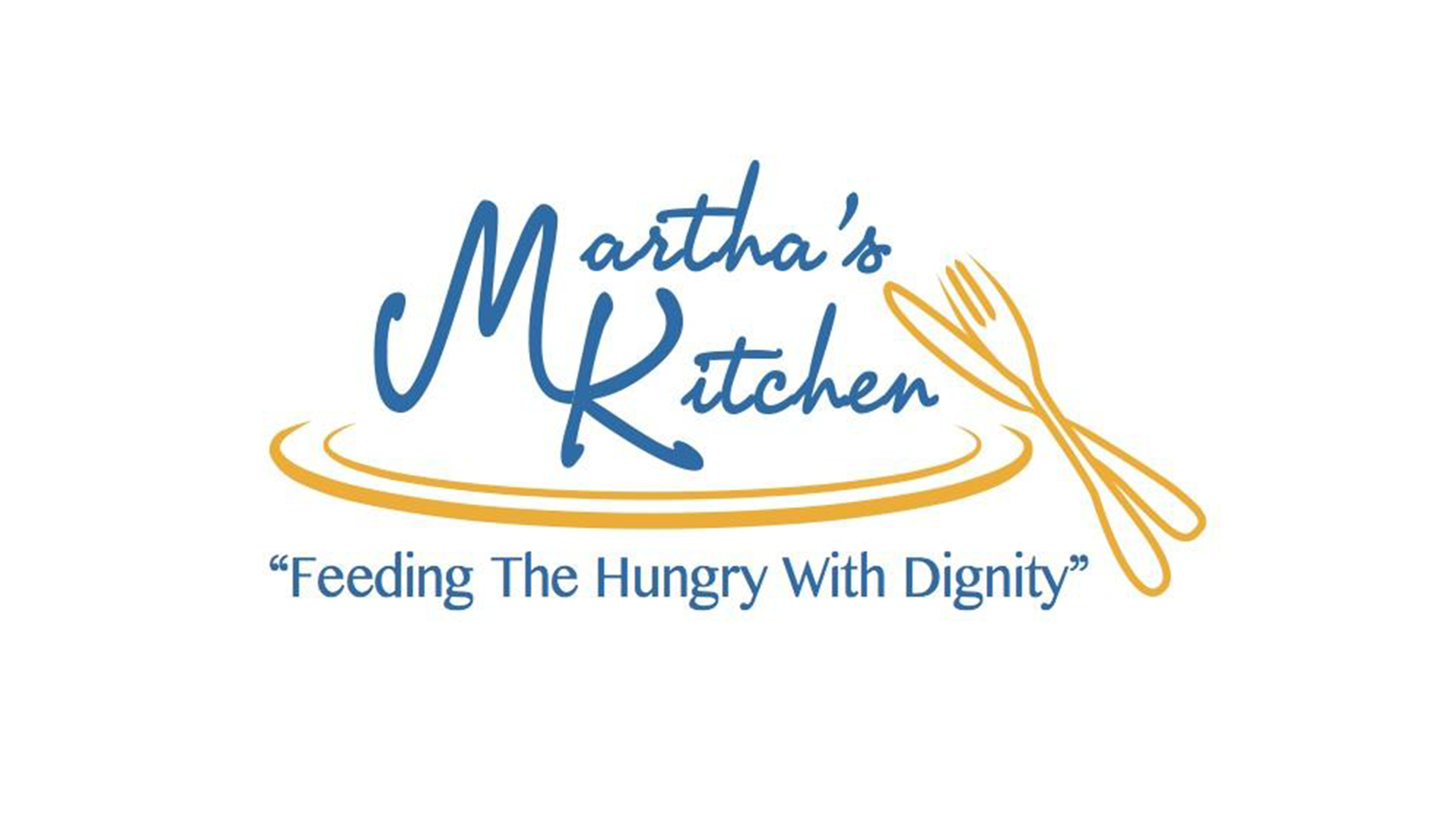 Martha's Kitchen logo - feeding the hungry with dignity.