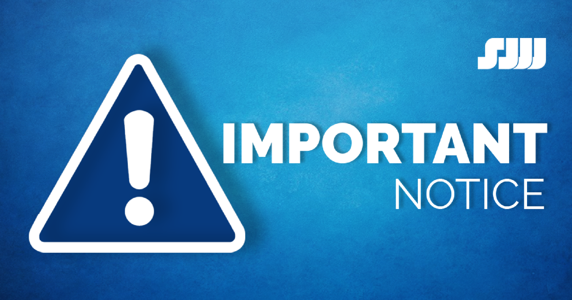 Important Notice