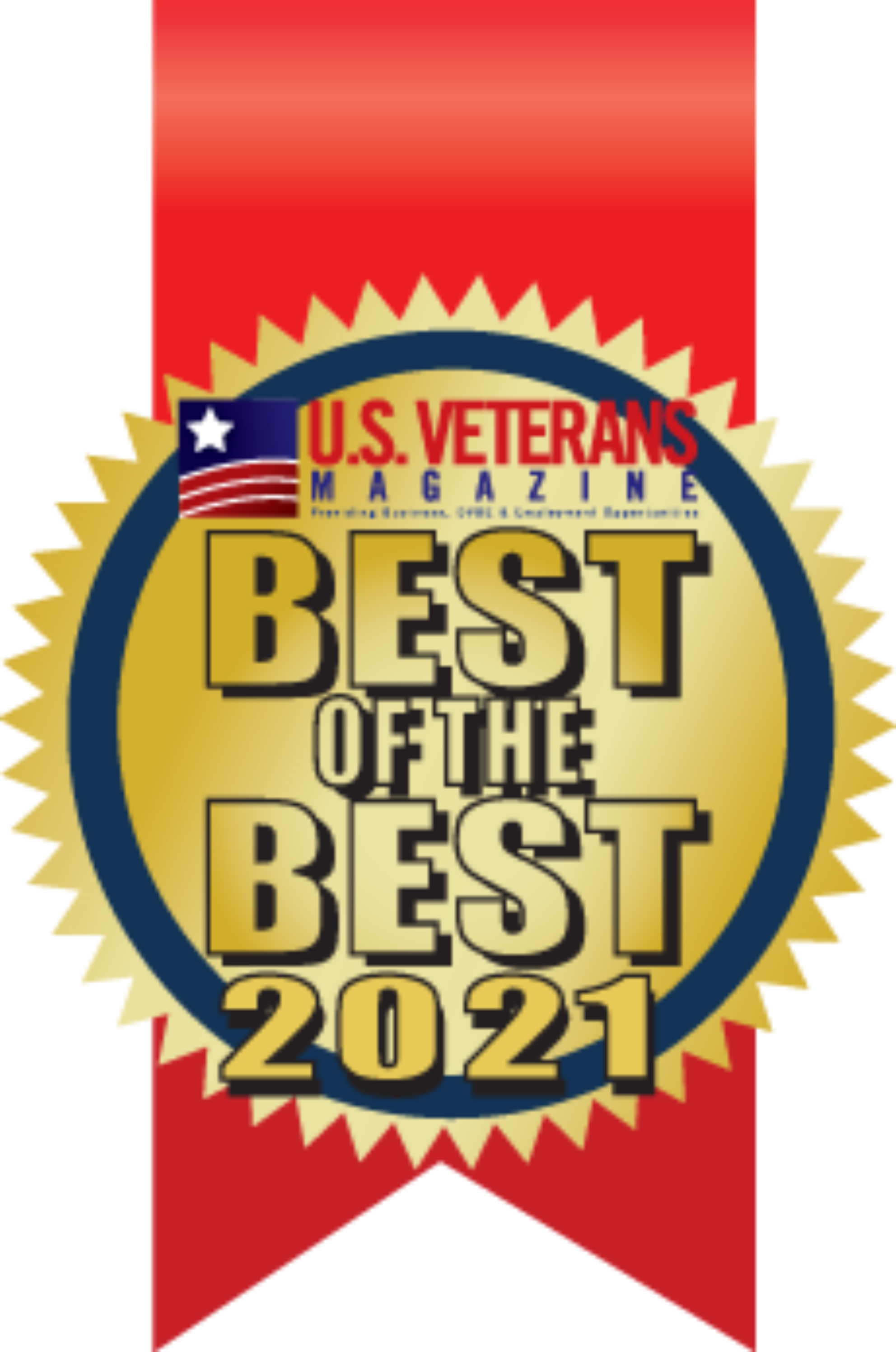 U.S. Veterans Magazine Best of the Best 2021 logo