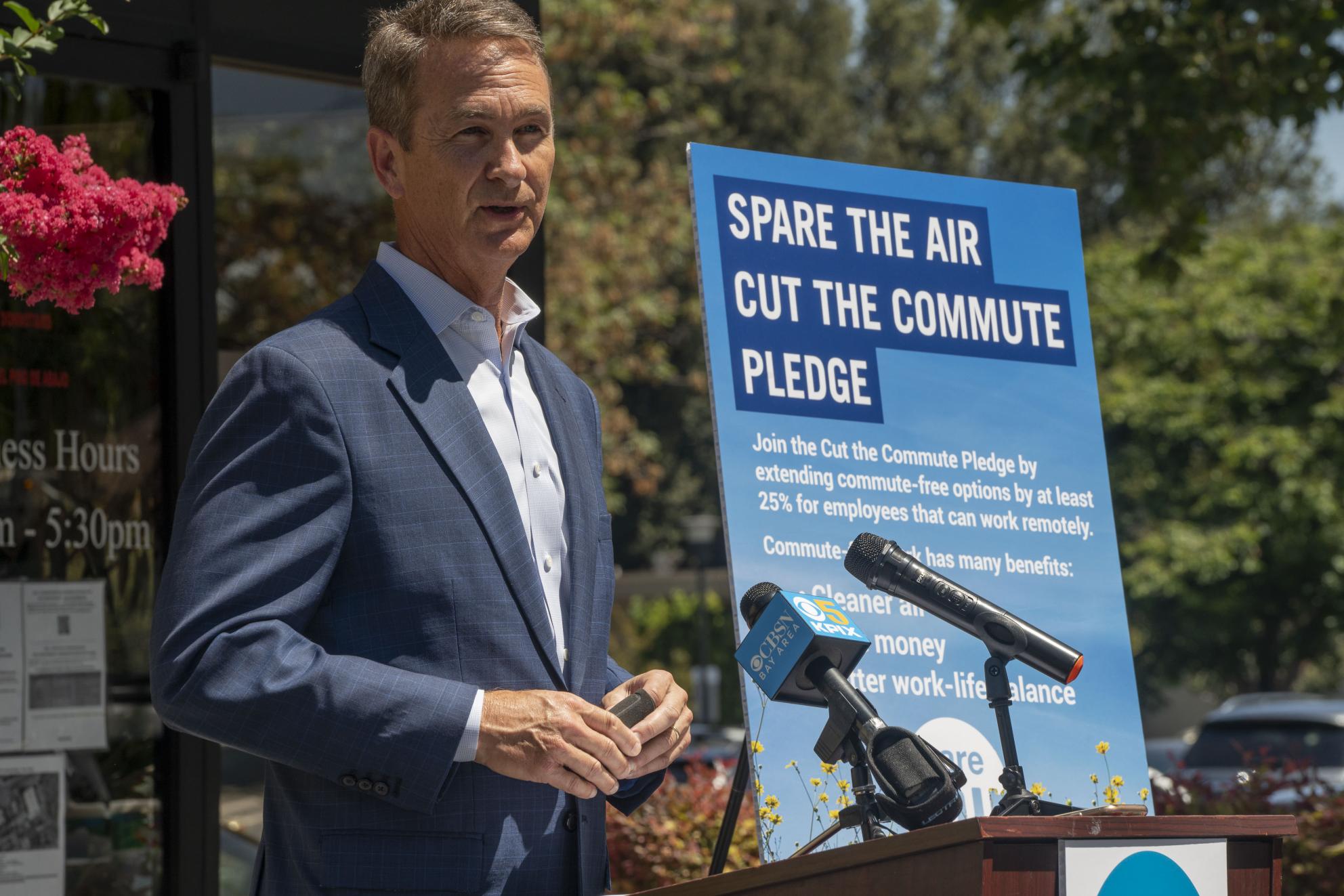 CEO Eric Thornburg Speaking at Spare the Air Event