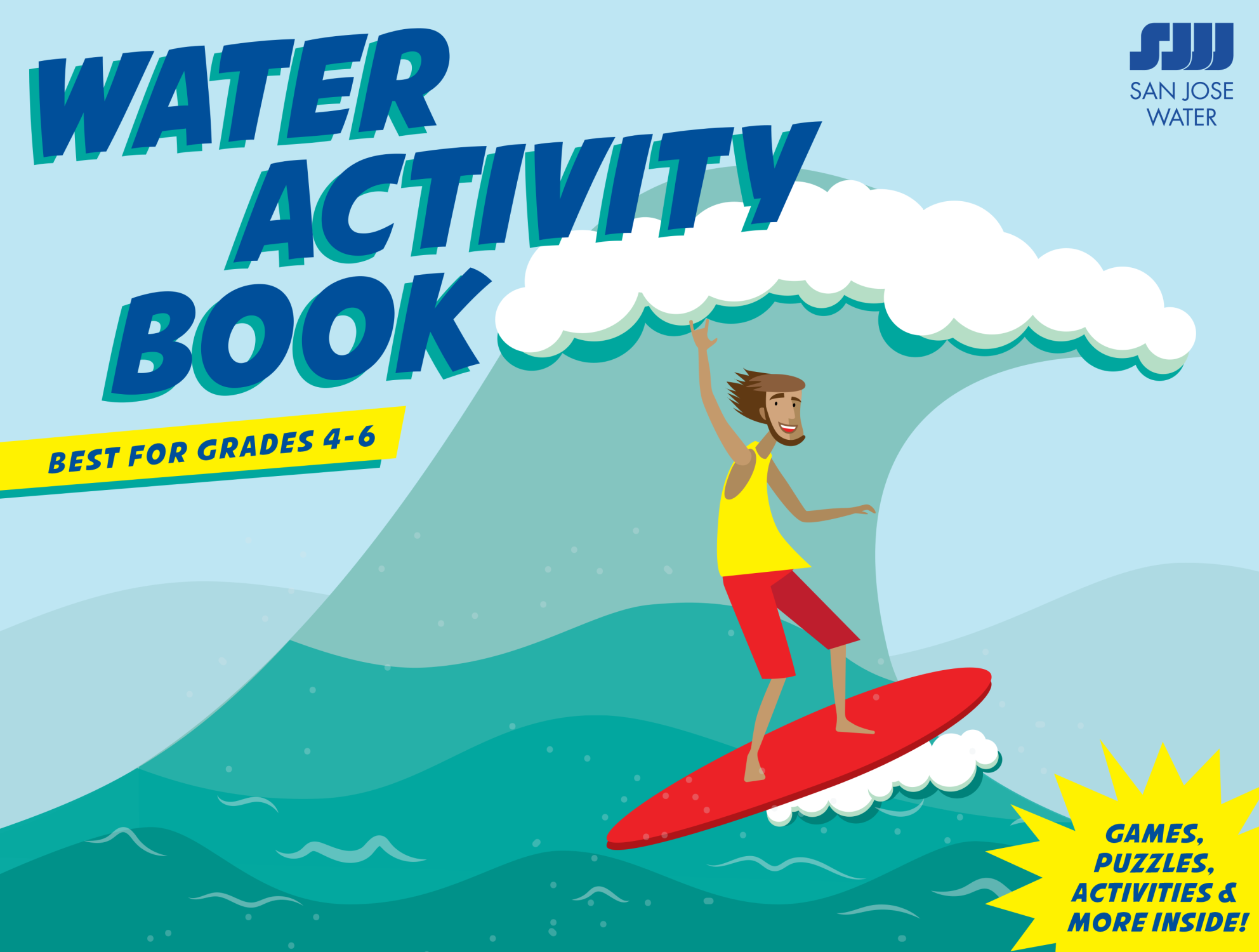 San Jose Water Activity Book grades 4-6 cover