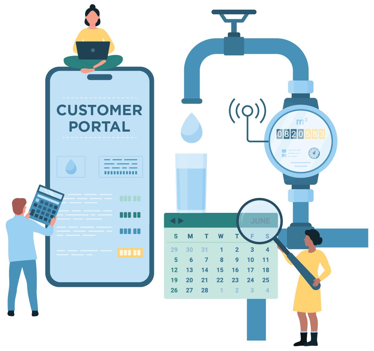 Smart Meter Illustration