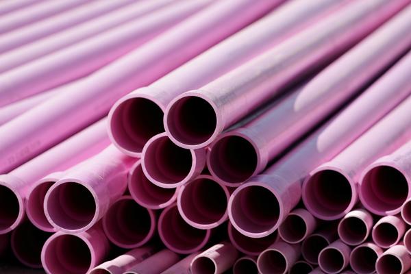 Pink/purple pipe lines
